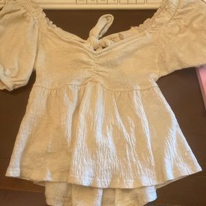 White alterd state shirt